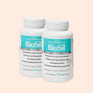 Biosil - 120 Vegan Capsules, Pack of 2  240 Total Servings